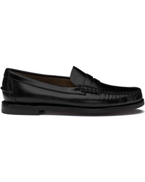 Sebago Classic Dan Smooth Leather Loafers - Black