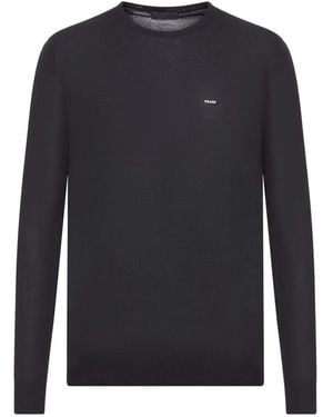 Prada Wool Crew-neck Jumper - Blue