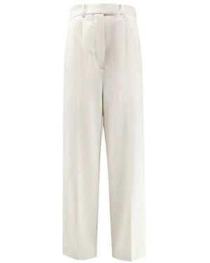 Givenchy Double Pleat Trousers - White