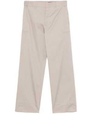 Fendi Straight Cargo Trousers - Natural