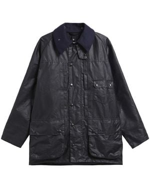 Barbour X A.P.C: Giacca Cerata Beaufort - Blu
