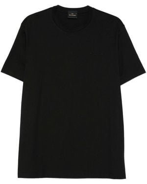 Paul & Shark Crew Neck T-Shirts - Black