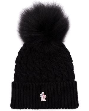 Moncler Grenoble: Berretto - Nero