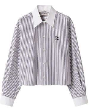 Miu Miu Shirt - Grey