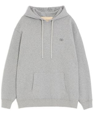 Valentino Garavani Hooded Sweatshirt - Grey