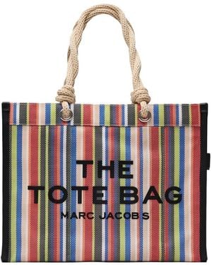 Marc Jacobs The Stripe Mesh Large Tote Bag - Red