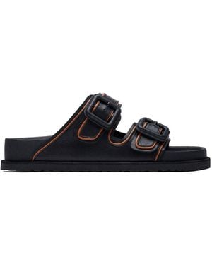 Birkenstock Arizona Exquisite Nappa Leather Sandals - Black