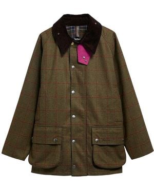 Barbour Paul Smith Loves : Beaufort Wool Jacket - Green