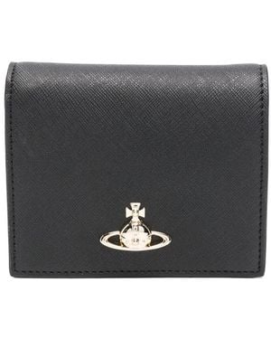 Vivienne Westwood Snap Closure Bi-fold Wallet - Grey