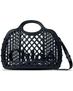 Chloé Chloé Cage Tote Bag In Jelly - Blue