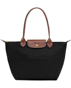 Longchamp Shoulder Bag M Le Pliage Original - Black