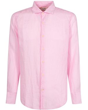 MC2 Saint Barth Pamplona Linen Shirt - Pink