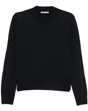 Zanone Crewneck Sweater - Black