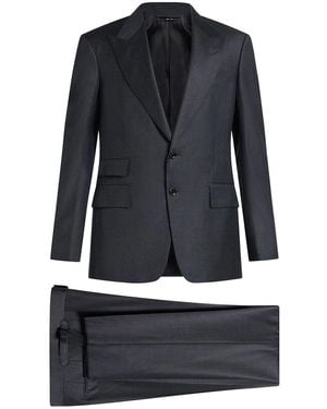 Tom Ford Single-Breasted Suit - Blue