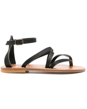 K. Jacques Epicure Sandals - Black