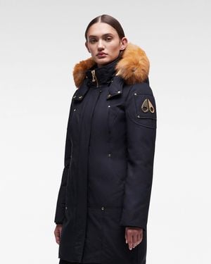 Moose Knuckles Stirling Parka Fur - Blue