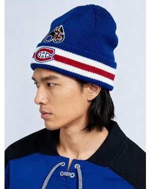 Moose Knuckles Nhl X Canadiens Beanie - Blue