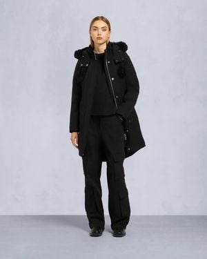 Moose Knuckles Original Stirling Parka Neoshear - Black