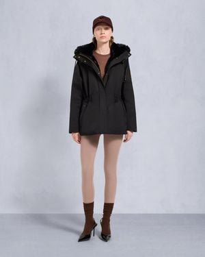 Moose Knuckles Series Satin 3Q Jacket - Black