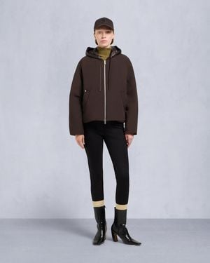 Moose Knuckles Tegan Down Bomber Jacket - Brown