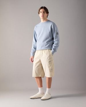 Moose Knuckles Top Flight Cargo Shorts - Blue