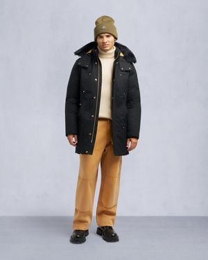 Moose Knuckles Series Shearling Trim Stirling Parka - Multicolour
