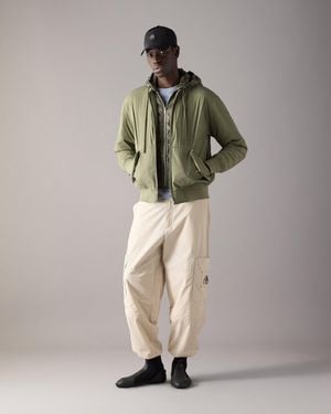 Moose Knuckles Brixton Down Bomber Jacket - Green