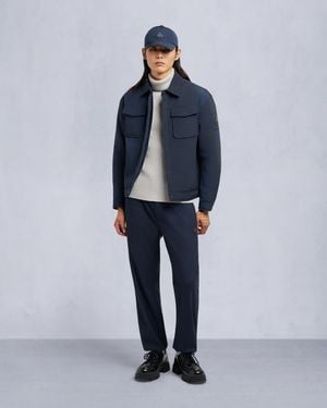 Moose Knuckles Jacques Bunny Shirt Jacket - Blue