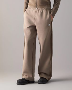 Moose Knuckles Mixed Media Bunny Pants - Natural