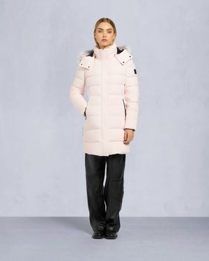 Moose Knuckles Watershed Shearling Parka - White