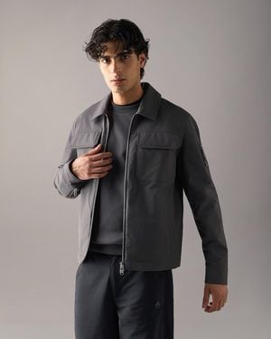 Moose Knuckles Jacques Shirt Jacket - Grey