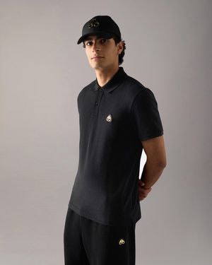 Moose Knuckles Series Everett Polo - Black