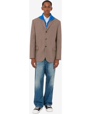 Moschino Wool Cloth Jacket - Brown
