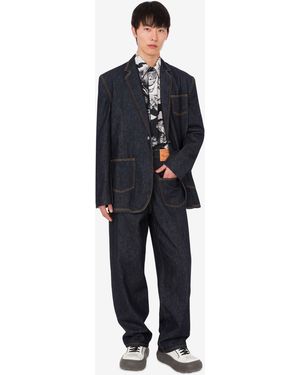 Moschino Cotton Denim Jacket - Blue