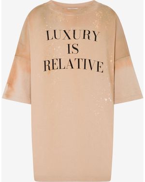 Moschino Printed Heavy Cotton T-Shirt - White