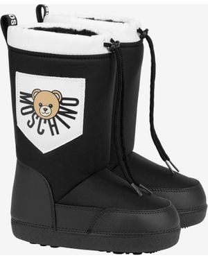 Moschino Stivali Da Neve - Nero