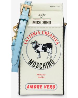 Moschino Milk Carton Bag - White