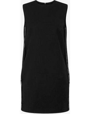 Moschino Wool Flannel Dress - Black
