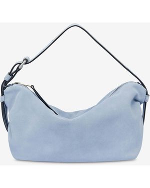 Moschino Tie Me Hobo Bag - Blu