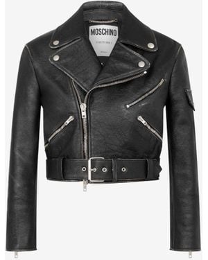 MOSCHINO レザージャケット Moschino Leather jackets for Women | Online Sale up to 83