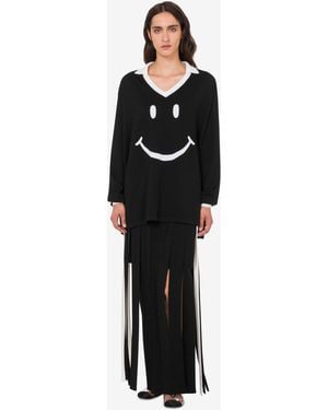 Moschino Merino Wool Skirt - Black