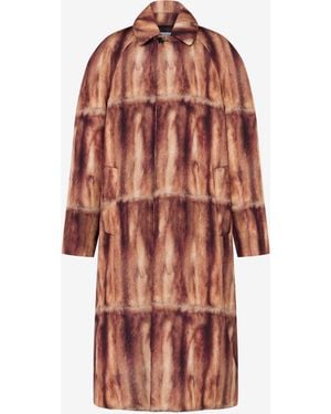 Moschino Printed Canvas Quilt - Red