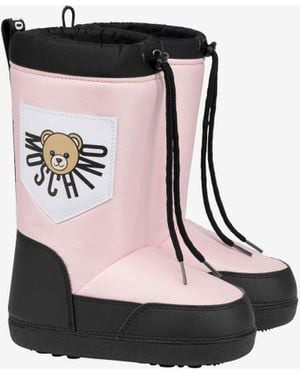Moschino Stivali Da Neve - Nero