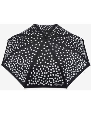 Moschino Ombrello Openclose Polka Dots - Nero
