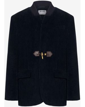 Moschino Corduroy Jacket - Blue