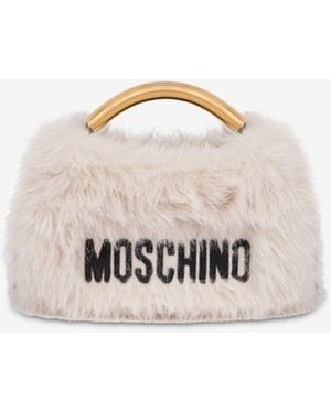 Moschino Handle Me Small Bag - White