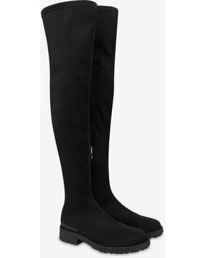 Love Moschino Over-The-Knee Boots - Black