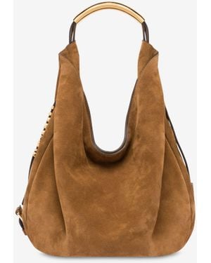Moschino Handle Me Bag Medium - Brown