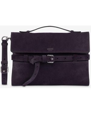 Moschino Tie Me Clutch: Online Exclusive - Blue