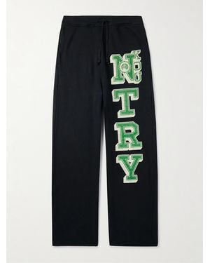 Kapital Pantaloni Sportivi A Gamba Dritta - Blu